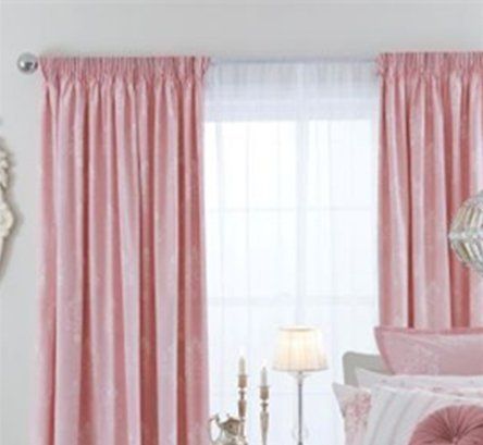 17. pencil pink curtain