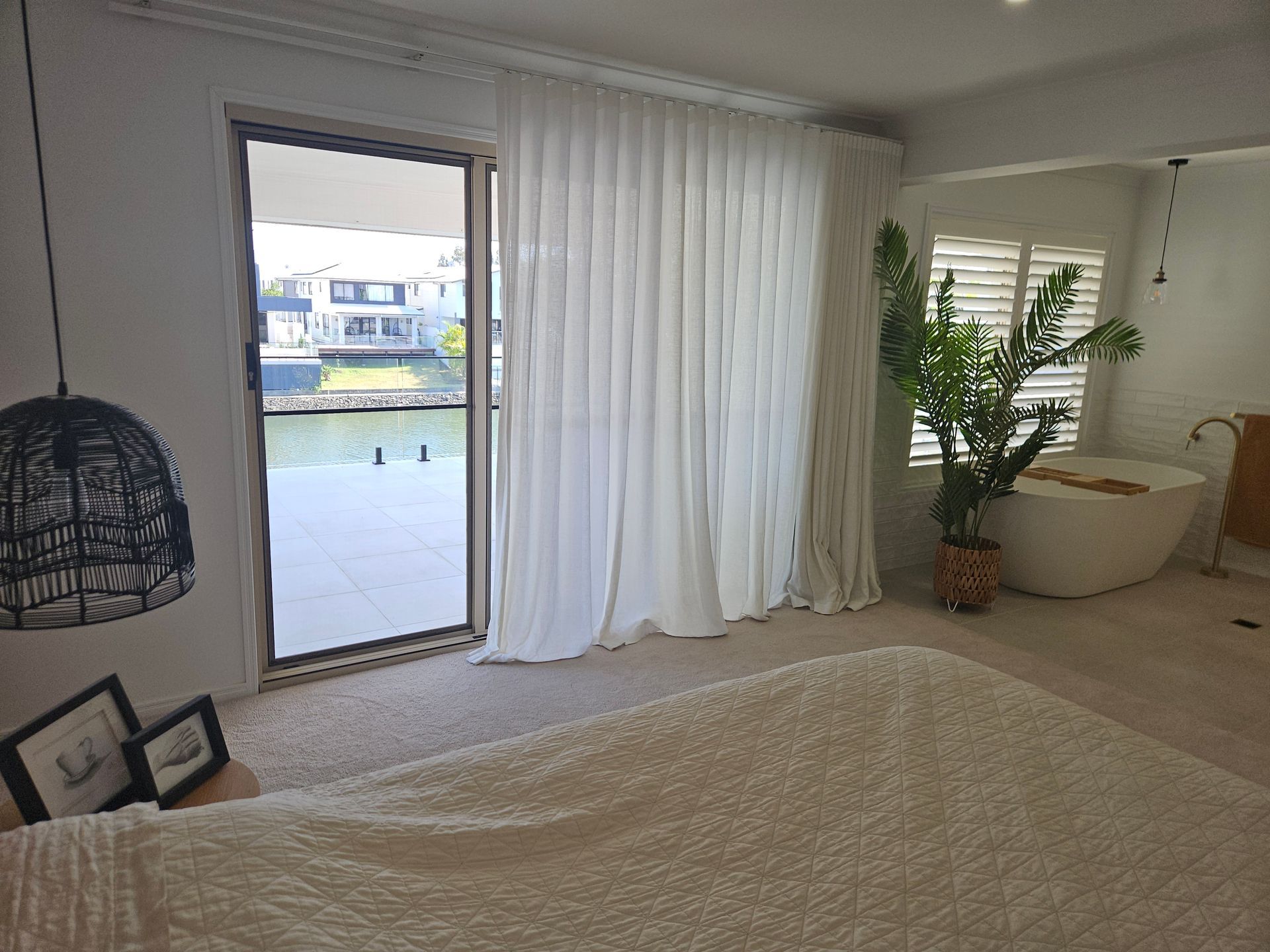  S Fold sheer curtains Gold Coast