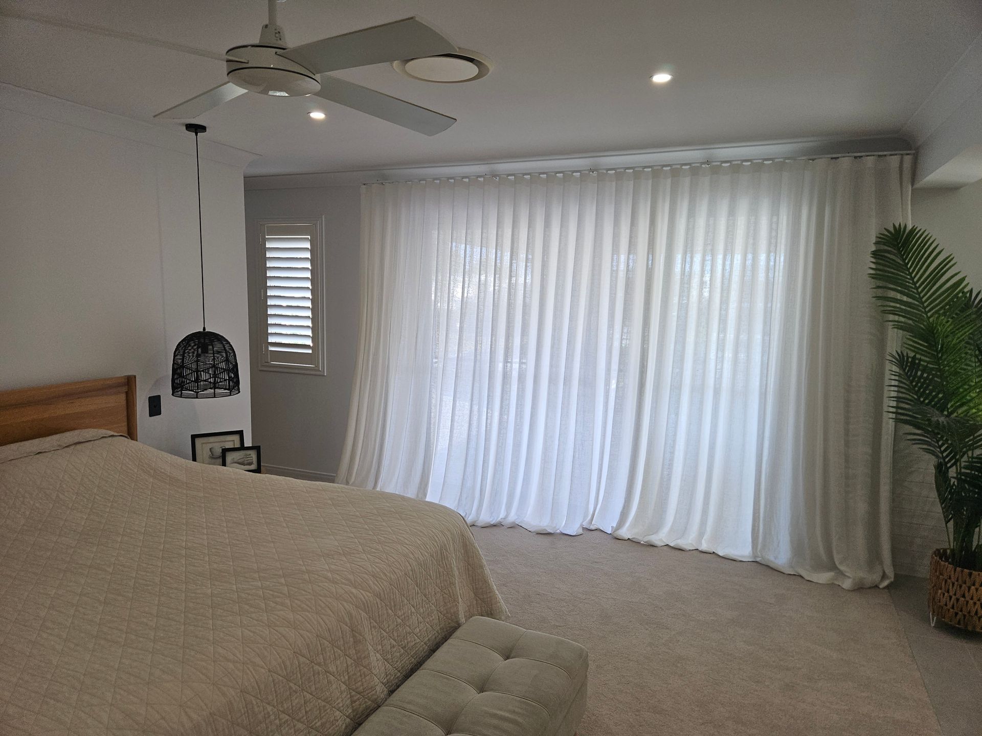custom made sheer curtains Gold Coast