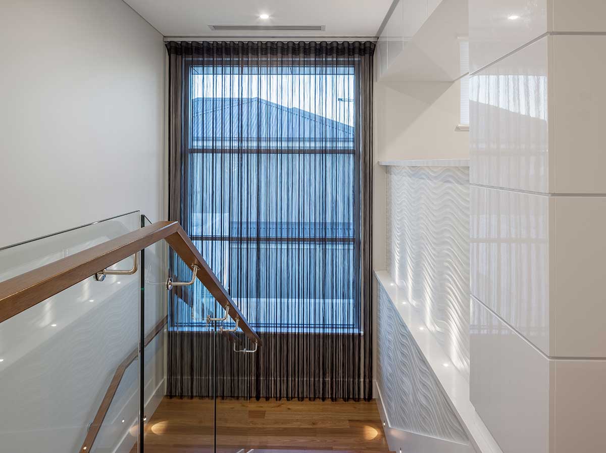 29. curtain in front of the door