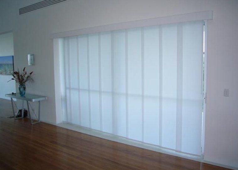 transparent white curtain