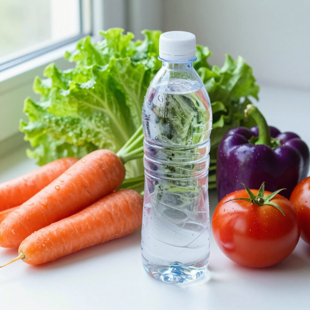 Alimentos frescos y hábitos saludables para prevención