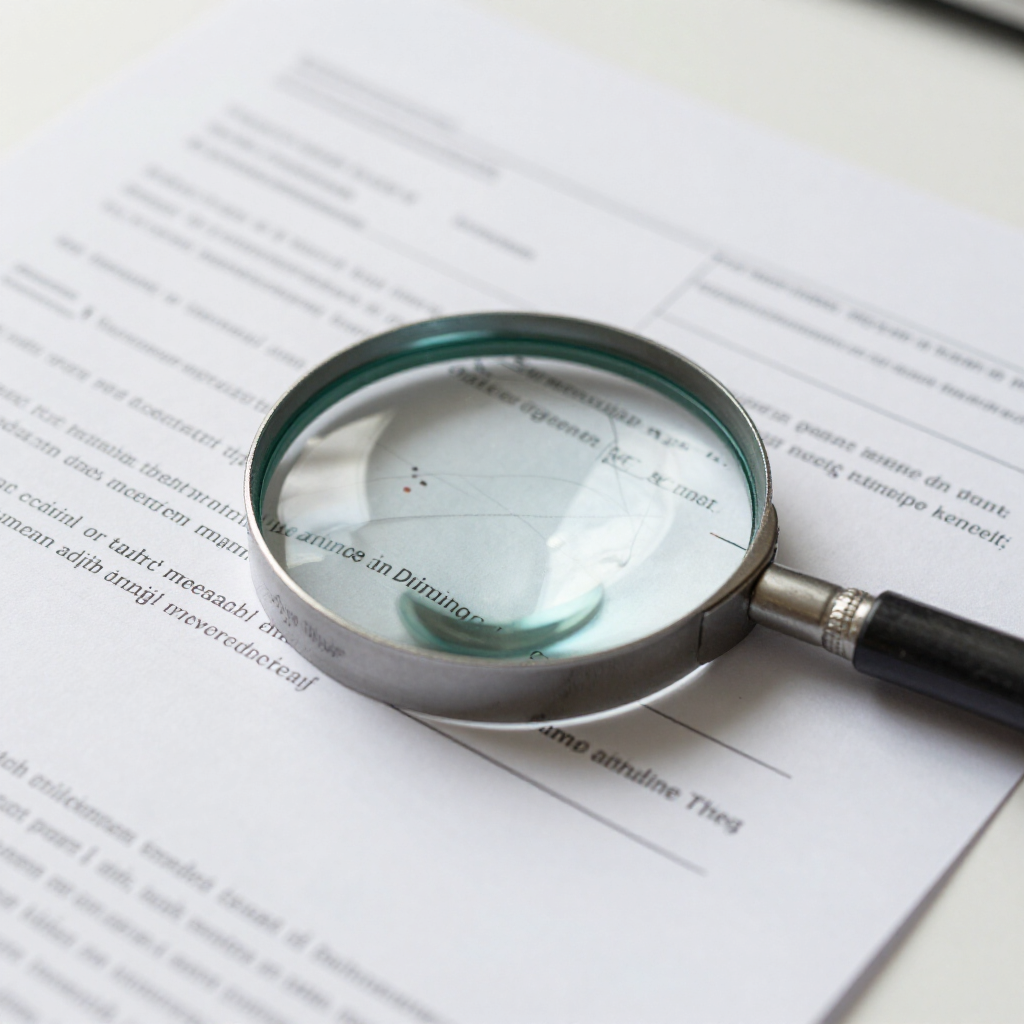 Lupa sobre documentos médicos: verificación de información