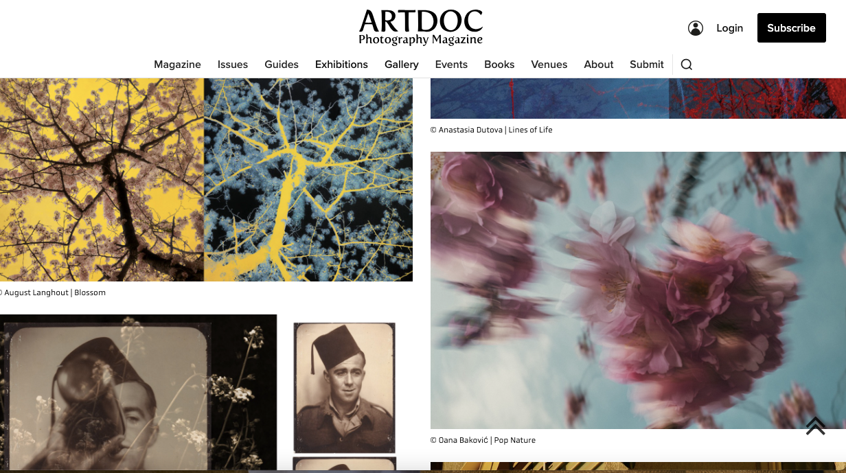 Oana Baković's Summer Undone @Artdoc Photography Magazine, Invisible Threads Exhibition, May / June 2024.