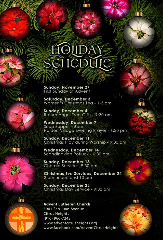 Events from Sunday, December 3 – Saturday, December 24, 2022