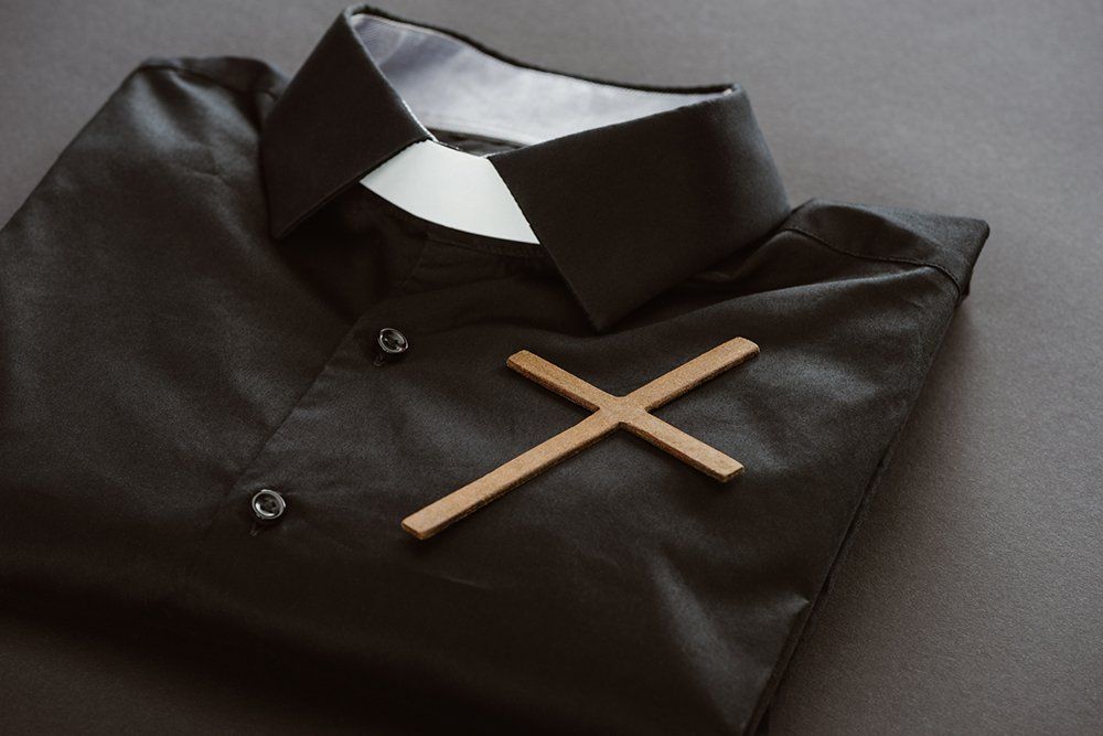 Shirt with Cross — Saint John, IN — Boric Religious Gift