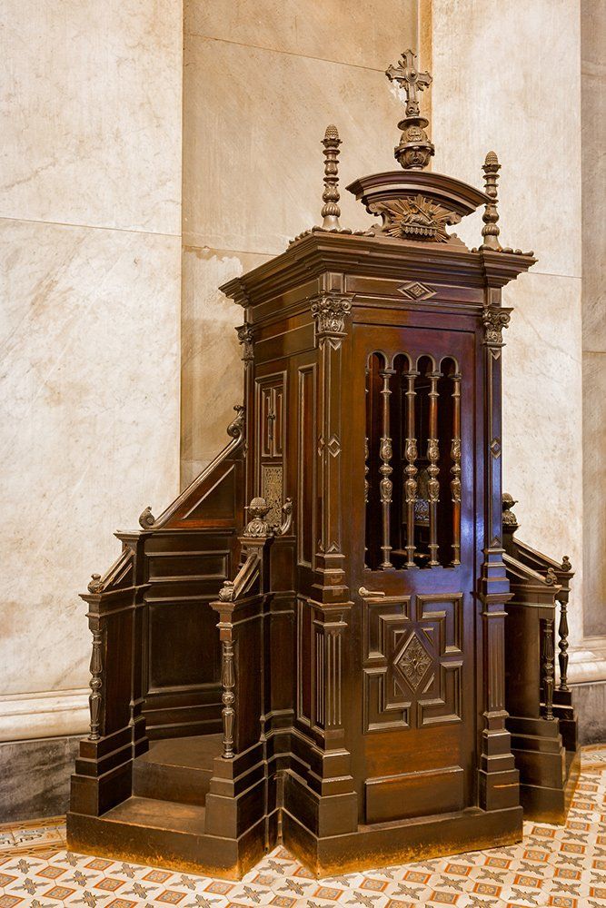 Roman Catholic Confessional — Saint John, IN — Boric Religious Gift