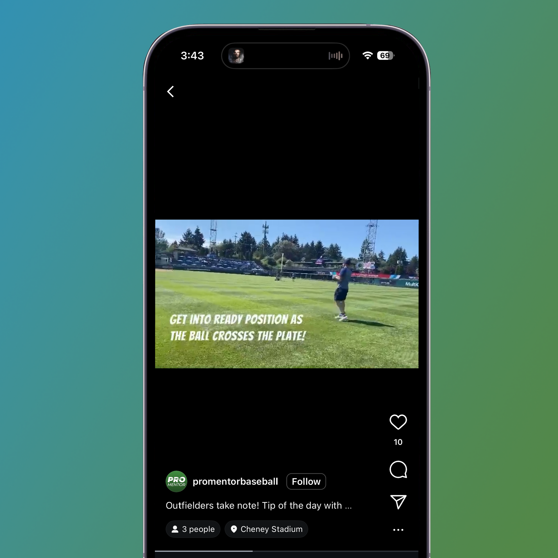 ProMentor social media example