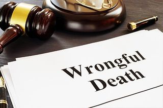 Wrongful Death — Gavel and  Paper about Wrongful Death in Mineola, NY