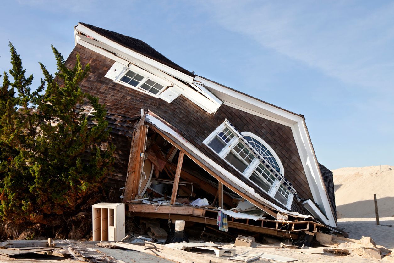 Fossil fuel driven hurricanes are decimating New Jersey's beach communities. 