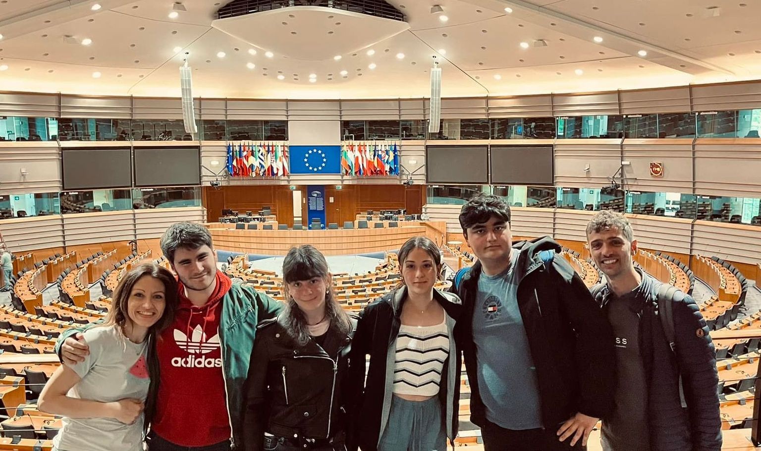 I nostri studenti a Bruxelles al Parlamento Europeo