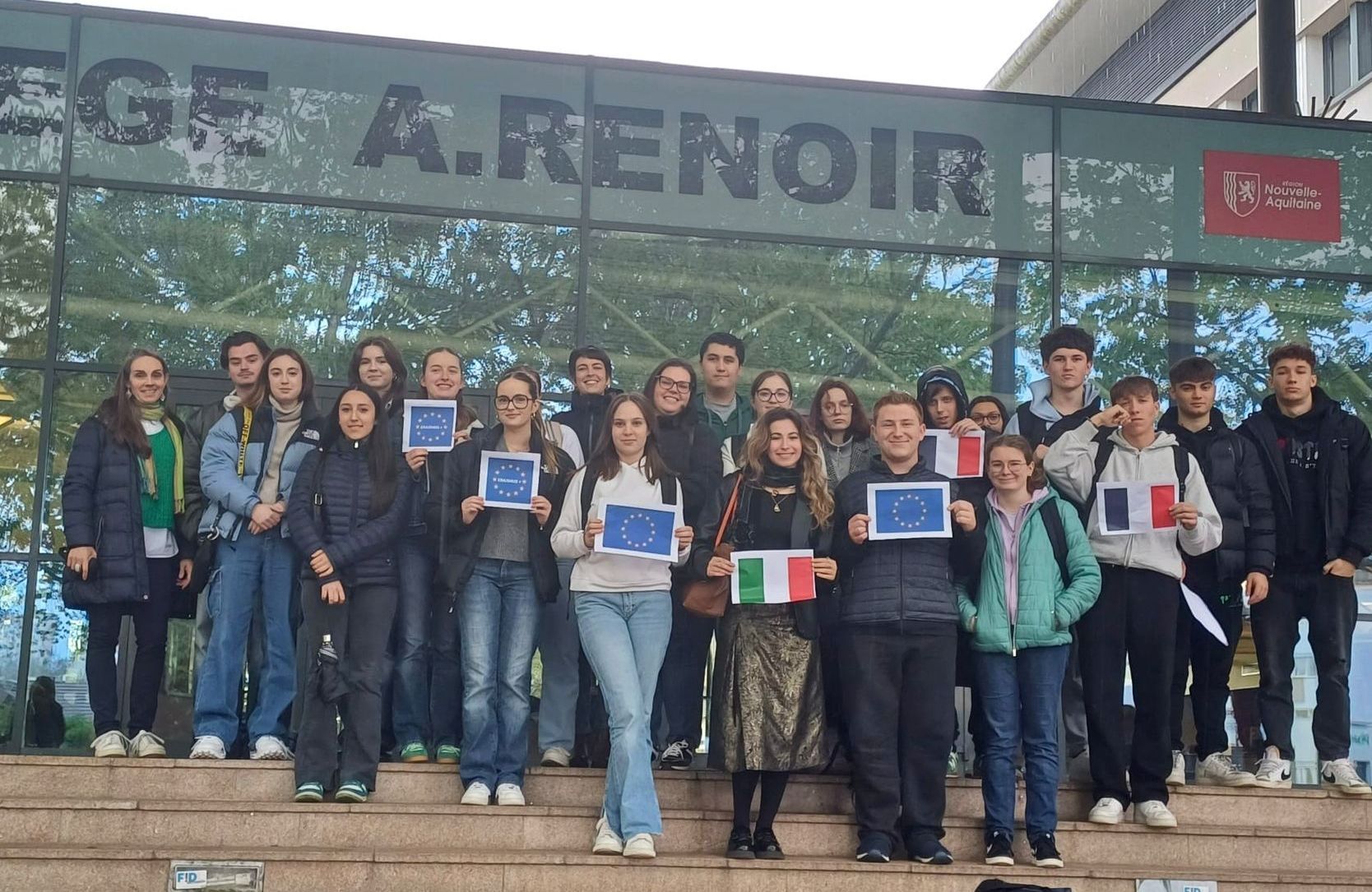 I nostri studenti ospiti di un Liceo di Limoges