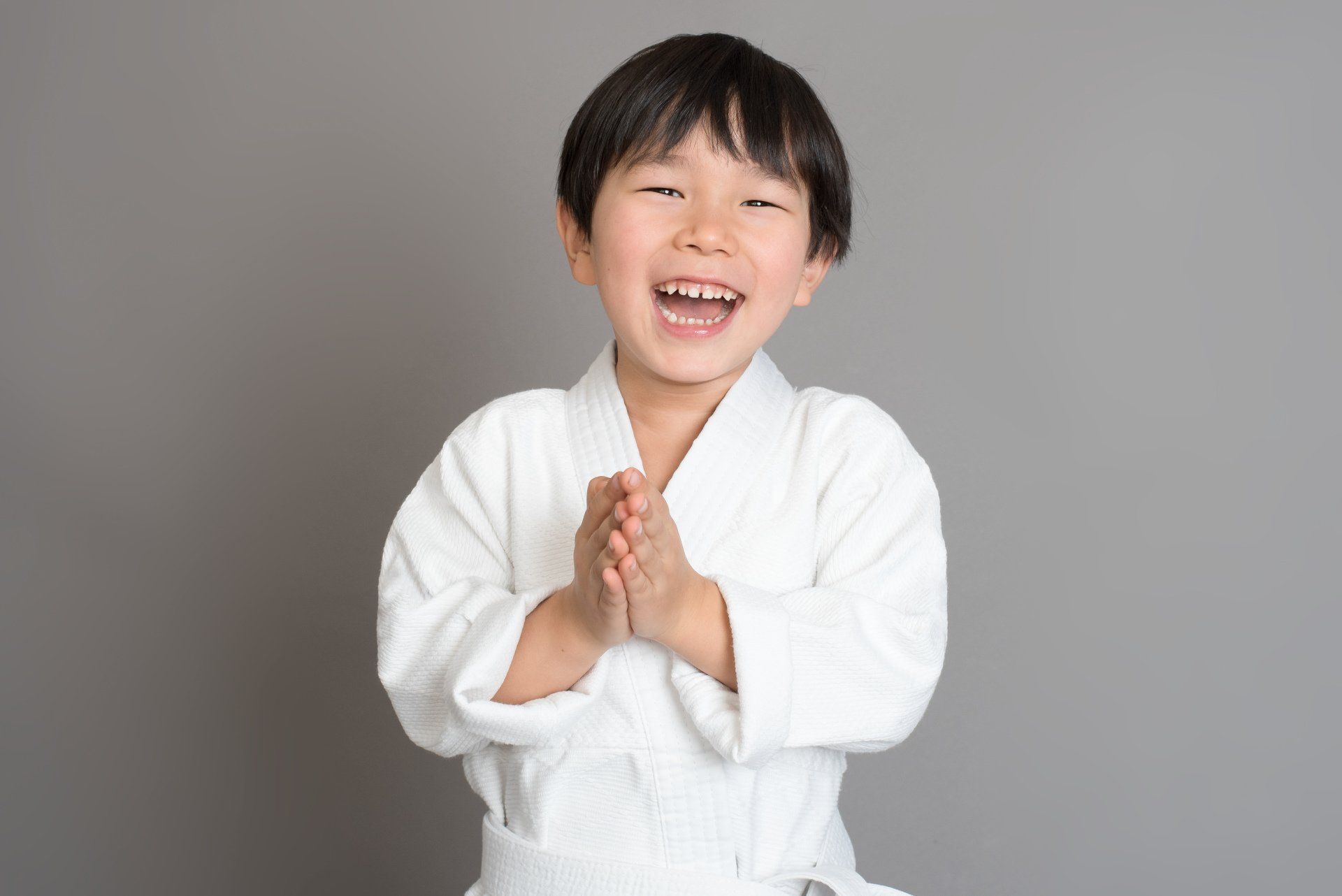 asian youth in karate