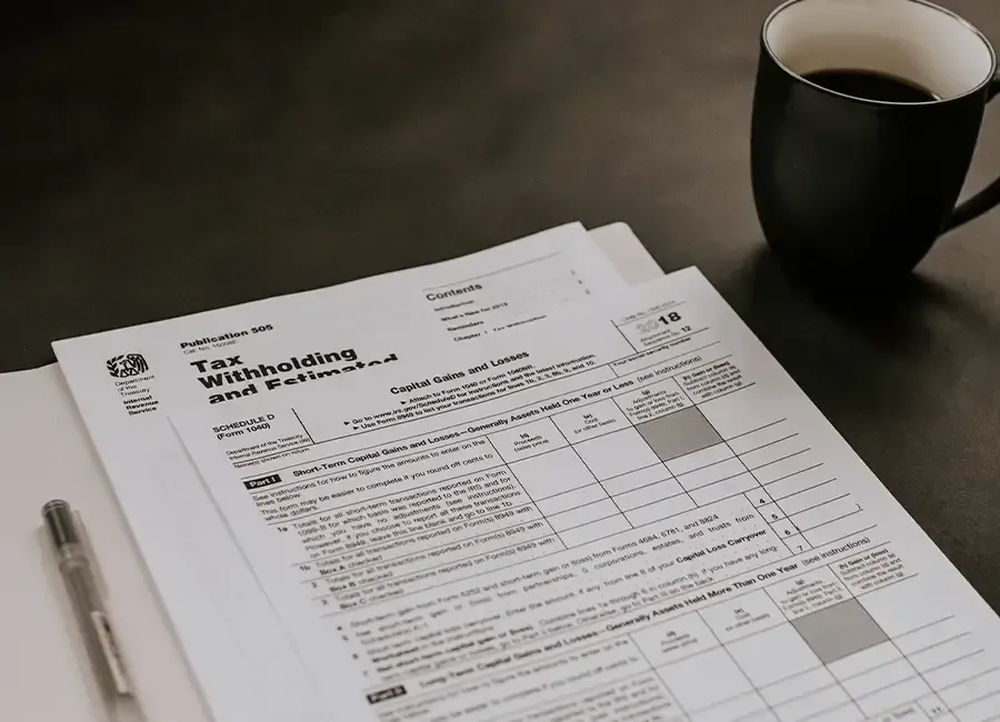 Tax Withholding and Estimated Form