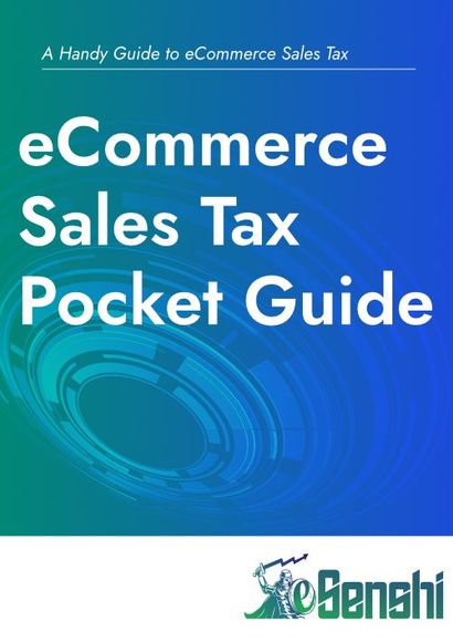 Cover of eCommerce Sales Tax Pocket Guide