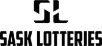 The Sask Lotteries logo featuring a stylized