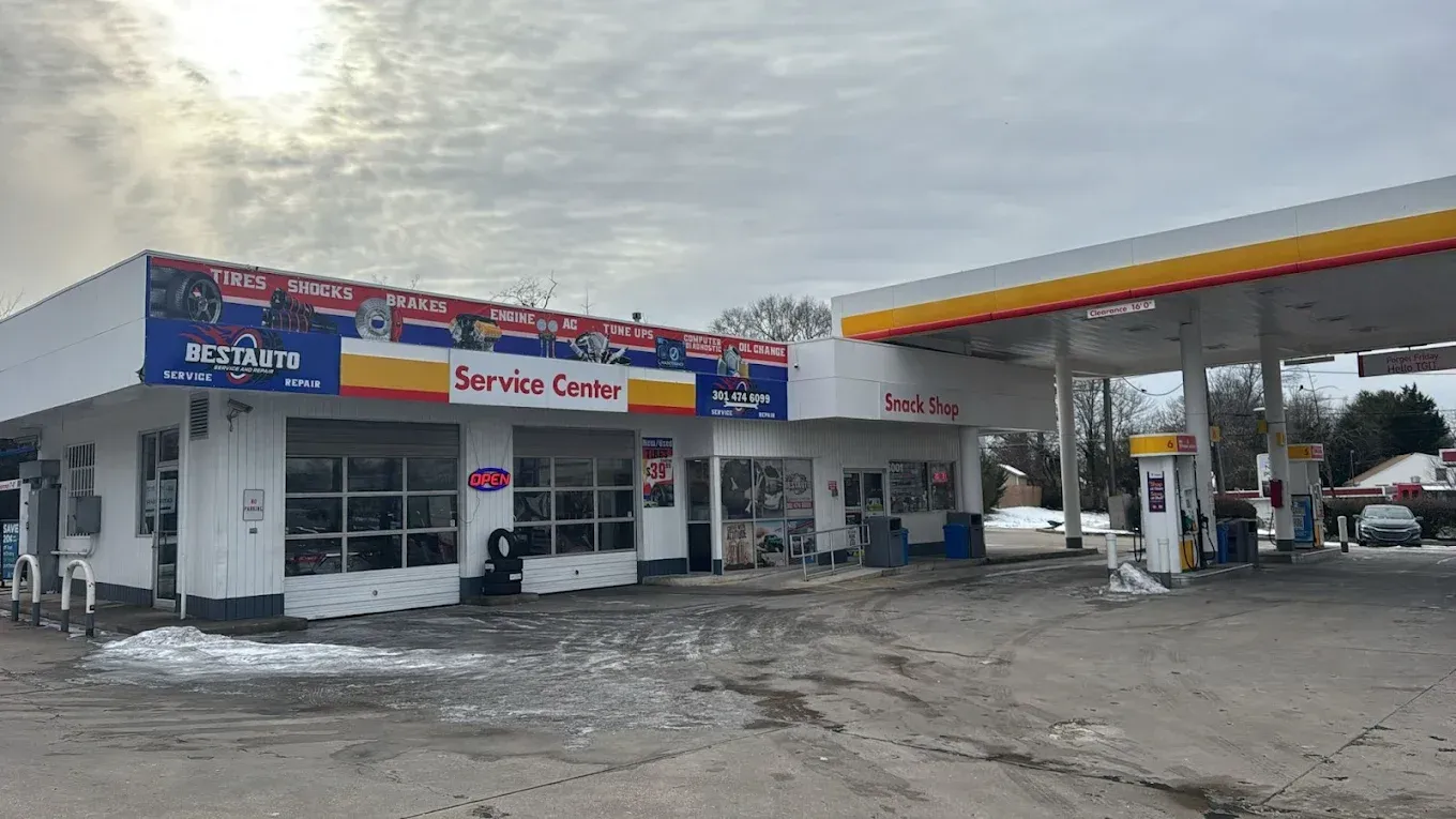 Front Of Auto Shop | Best Auto Repairs and Tires 2