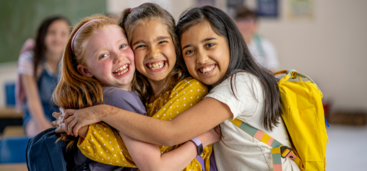 children at a school in minden nebraska