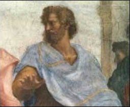A painting of Aristotle