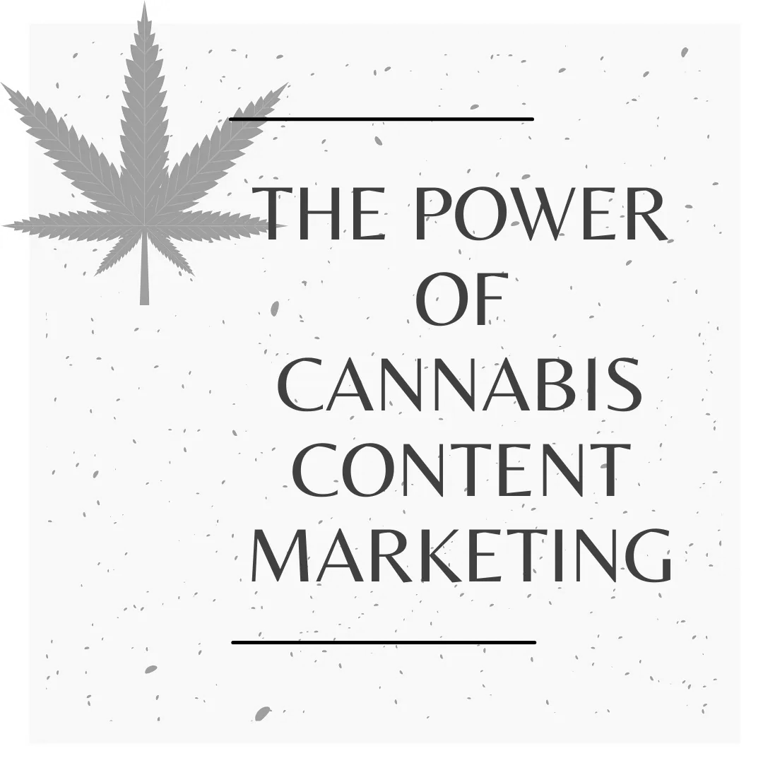 A gray cannabis leaf icon above the text 