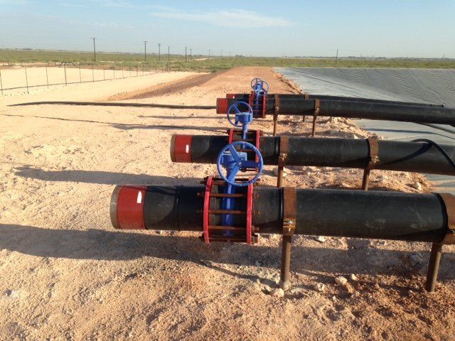 Pipe rentals in the Permian Basin, TX