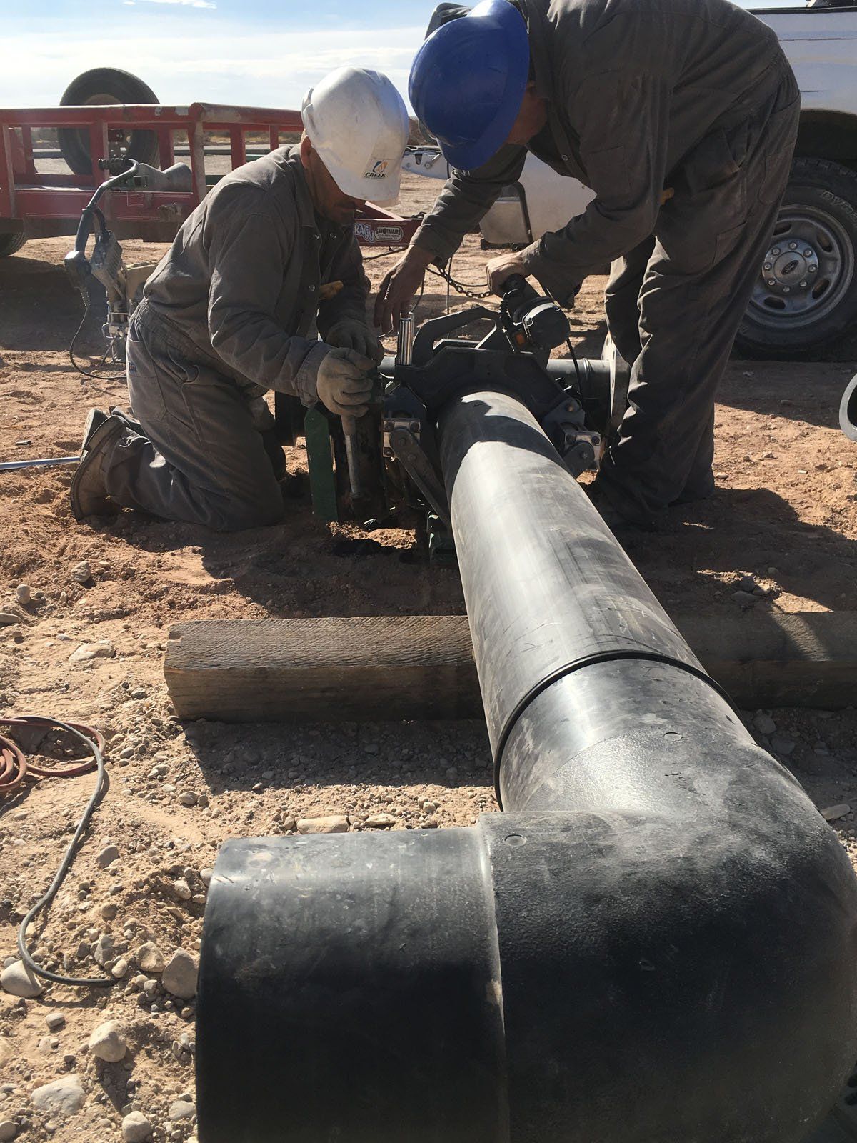 Project Gallery Big Spring, Odessa, & Midland, TX Creek Pipe