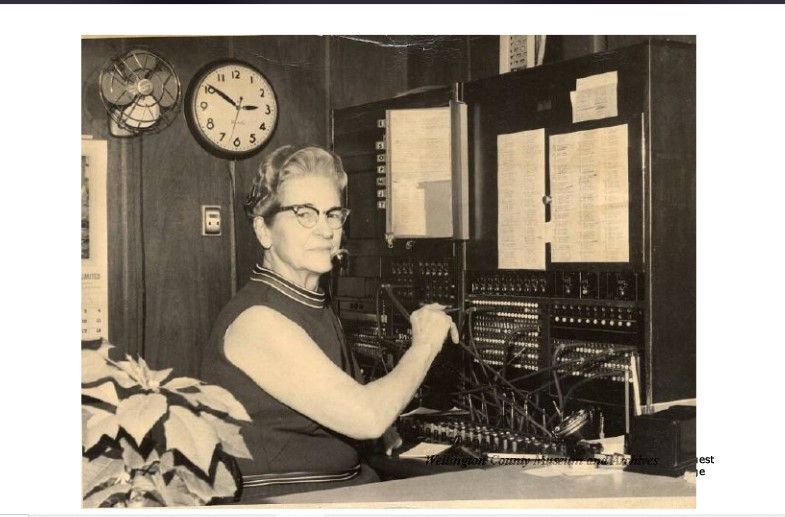 Vintage photos collage – Clifford history and heritage