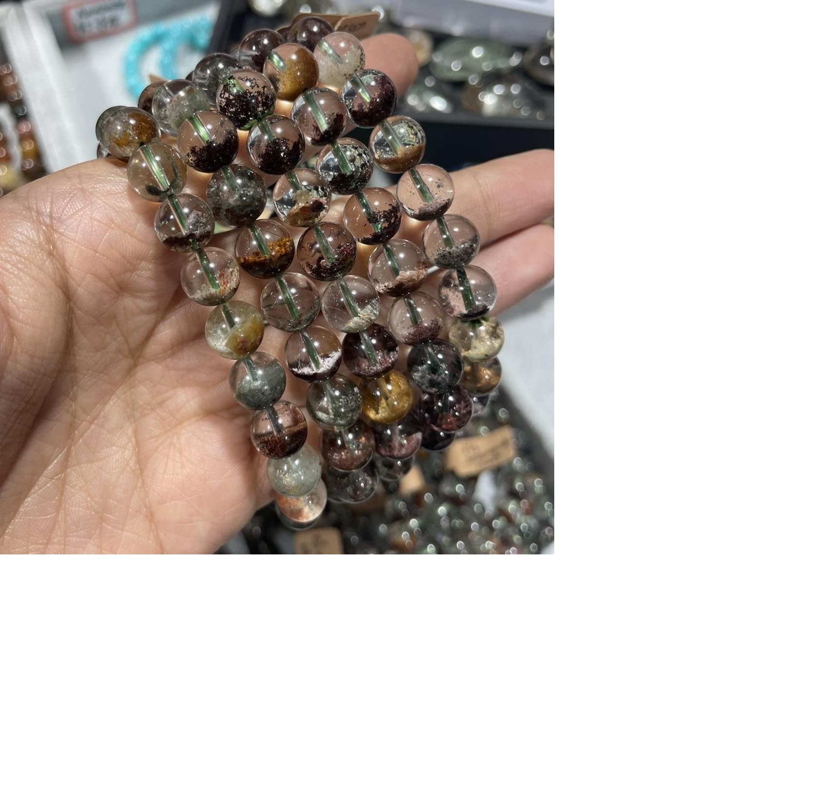 Garden Quartz with Inclusion Bracelet