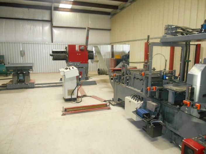 sheet metal former and rolling equipment