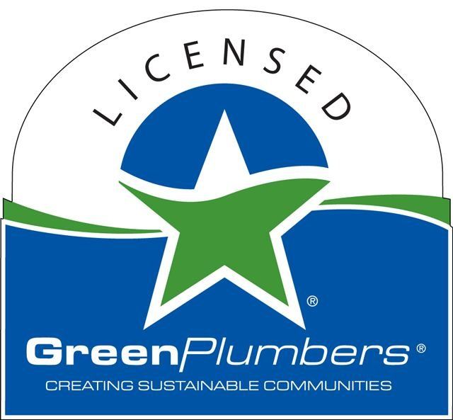 Green plumbers licensed logo