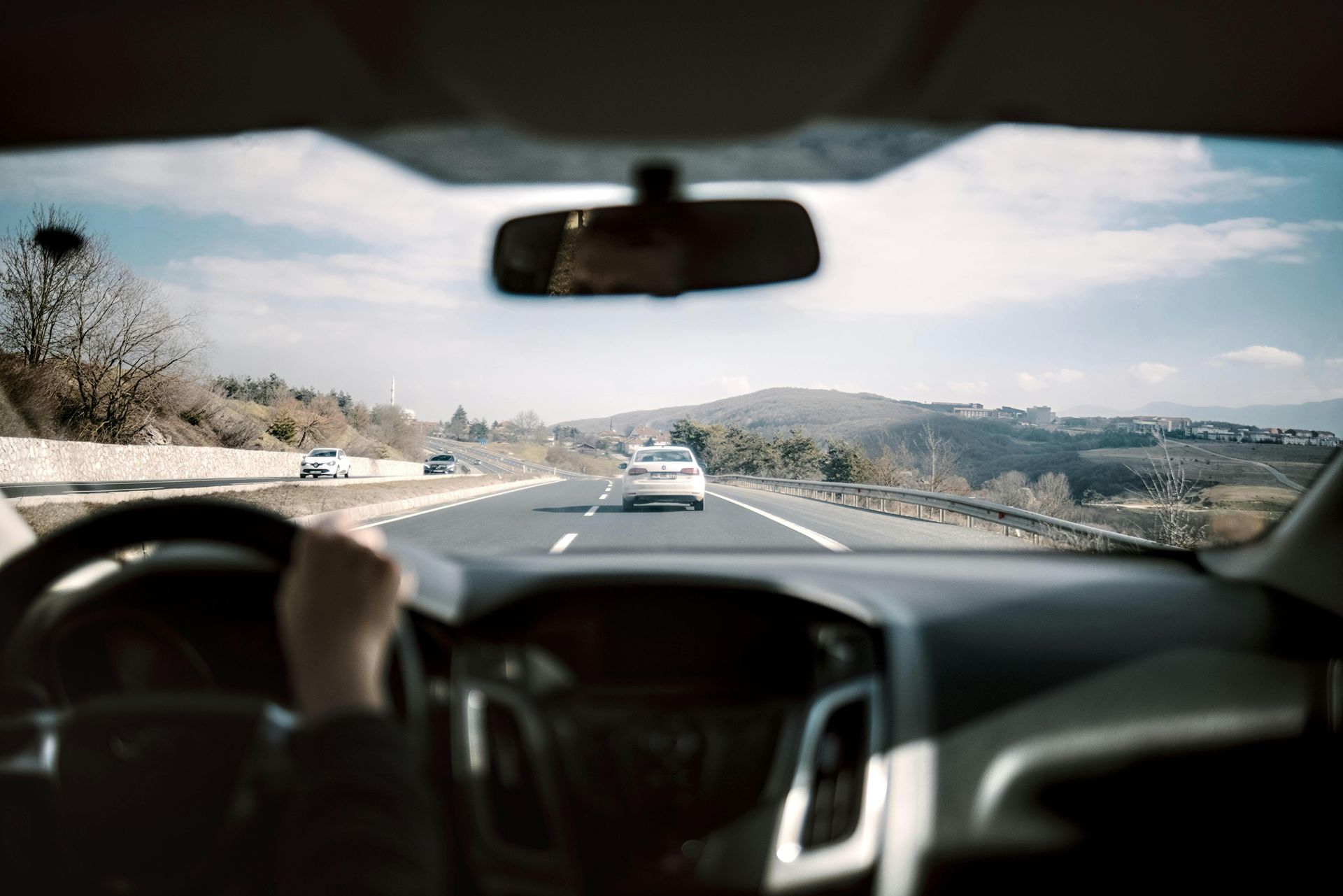 Riding in a rideshare vehicle