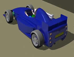 Race Car 3D Concept Model