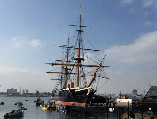 HMS Warrior Anchor Shaft