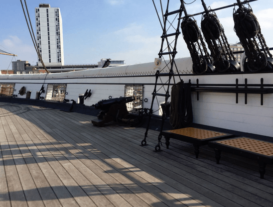 HMS Warrior Bulwark