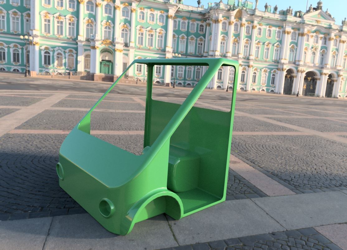 Last Mile Delivery Vehicle Cab