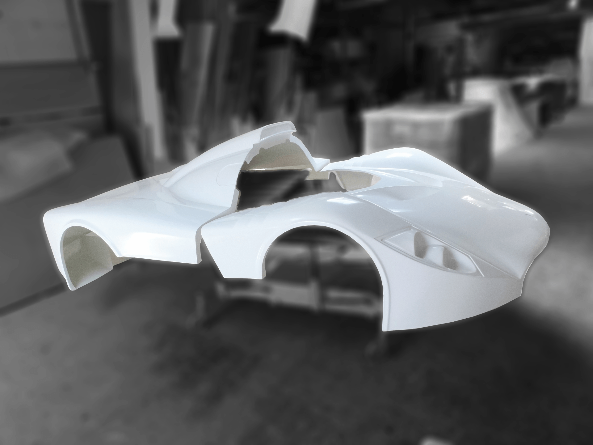 Race Car Body Panels