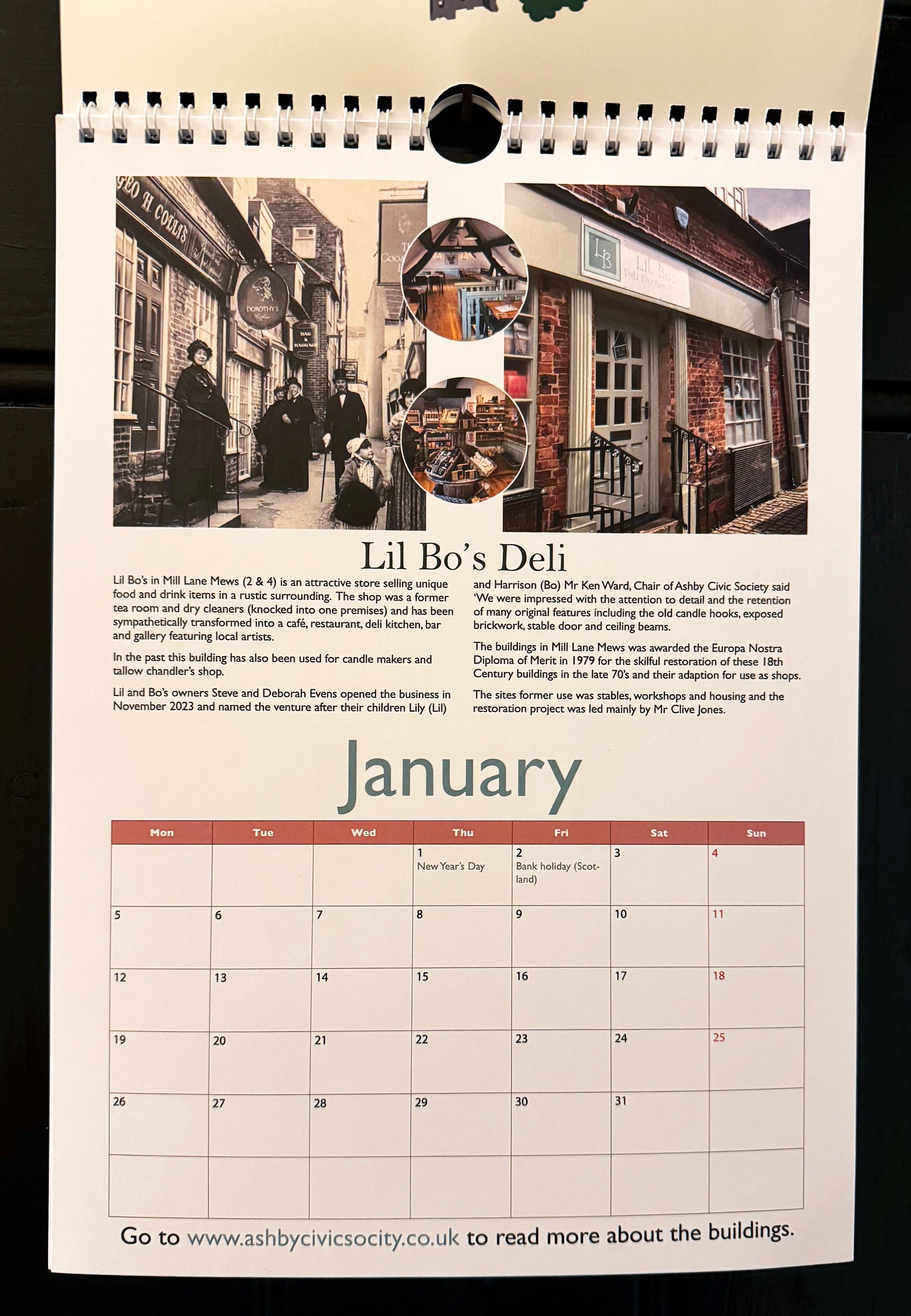 2026 Buildings Calendar