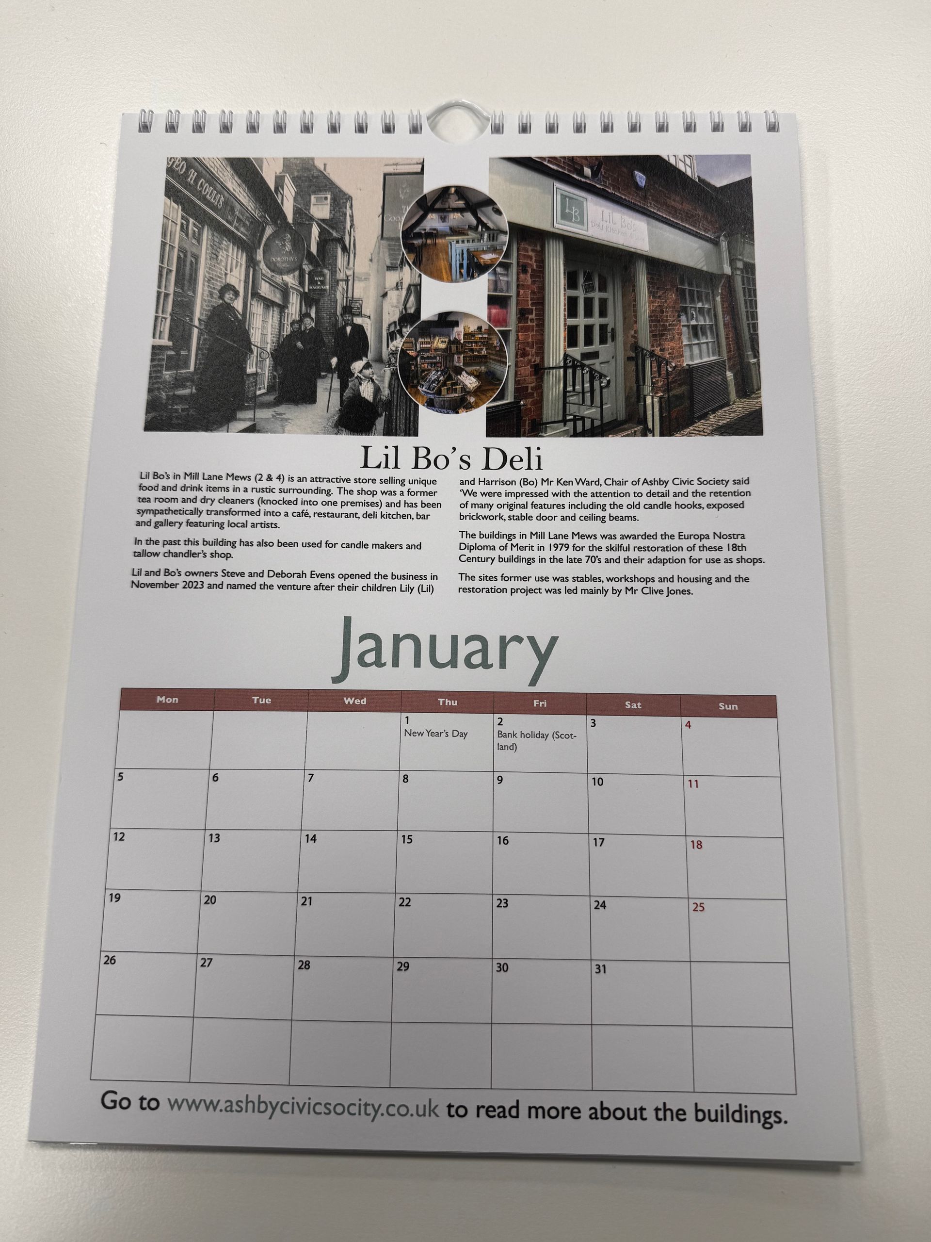 2026 Buildings Calendar