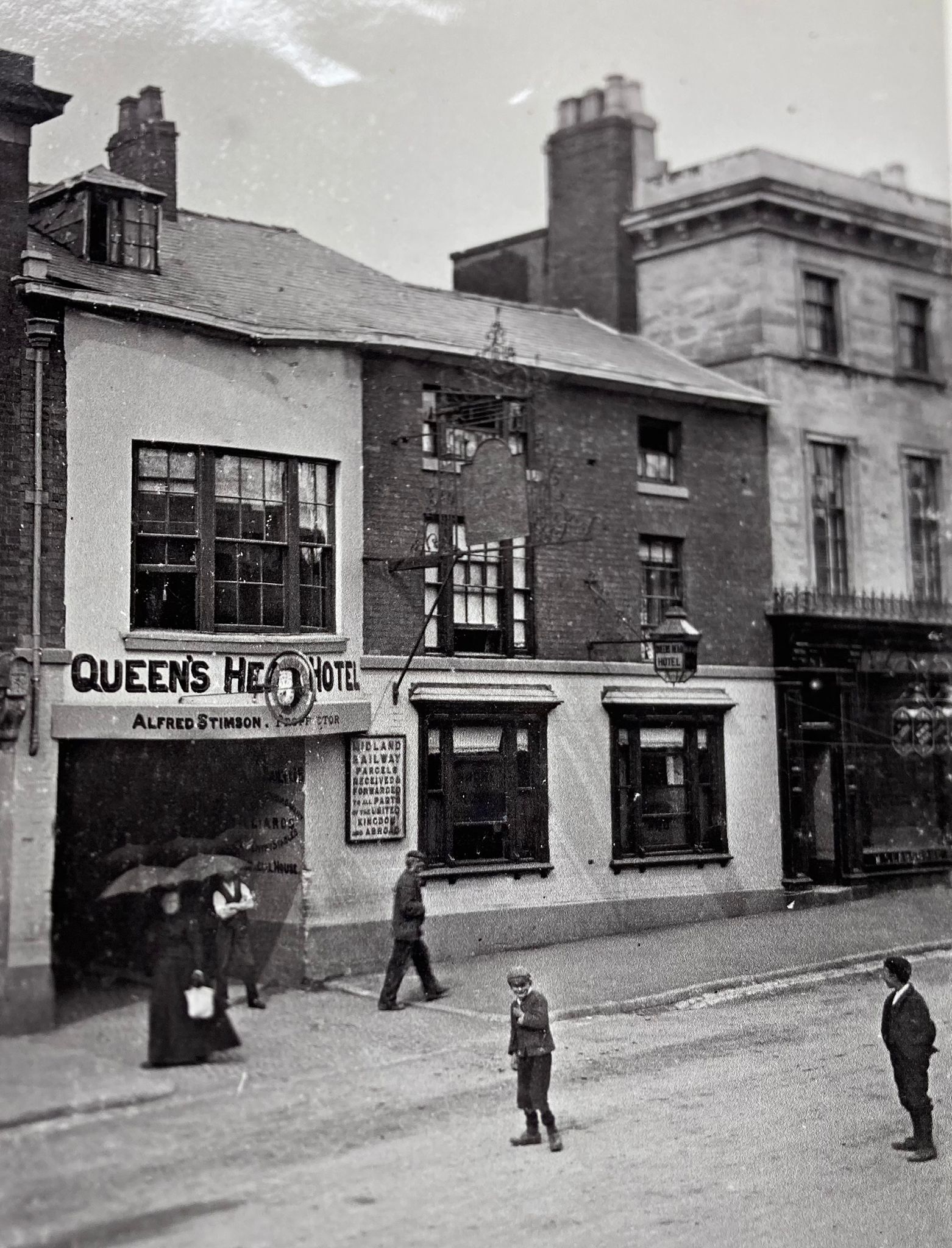 The Queen’s Head Hotel 1899 in Ashby de la Zouch