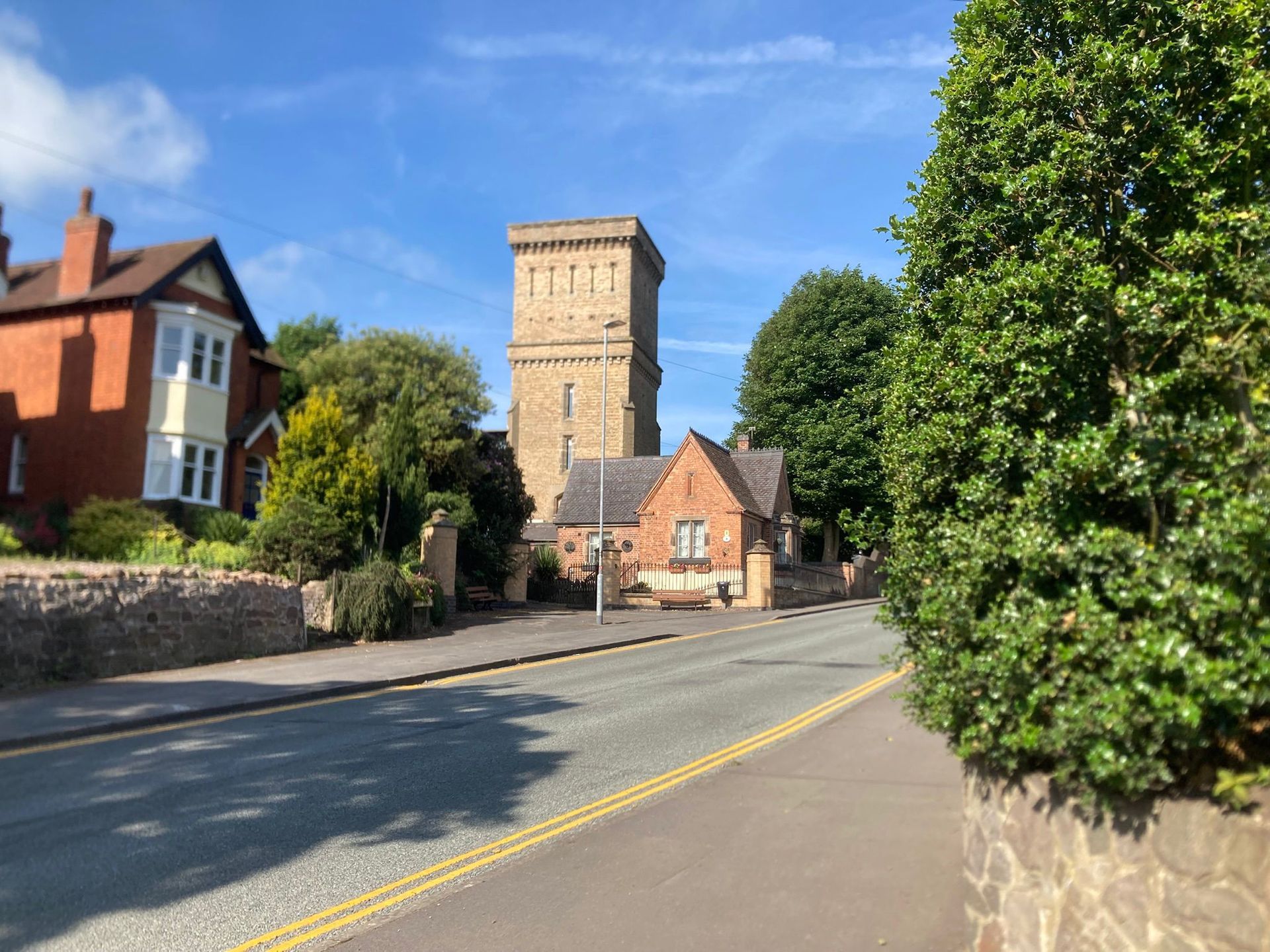 The Water Tower in 2025 in Ashby de la Zouch