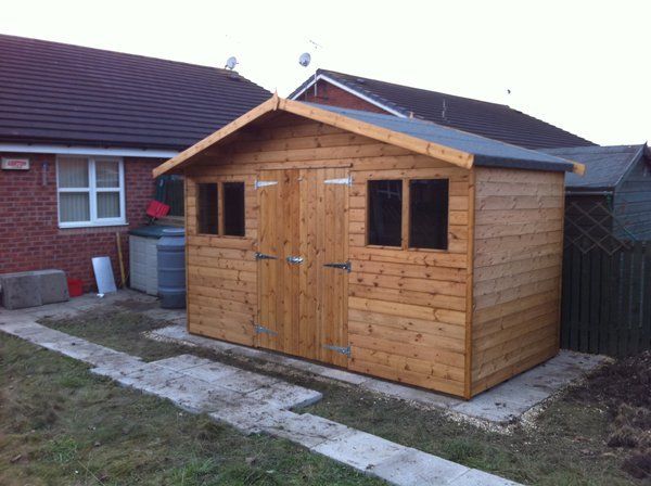 Bespoke wooden buildings BARNSLEY - Elsecar Garden Products - Workshops & Garages2