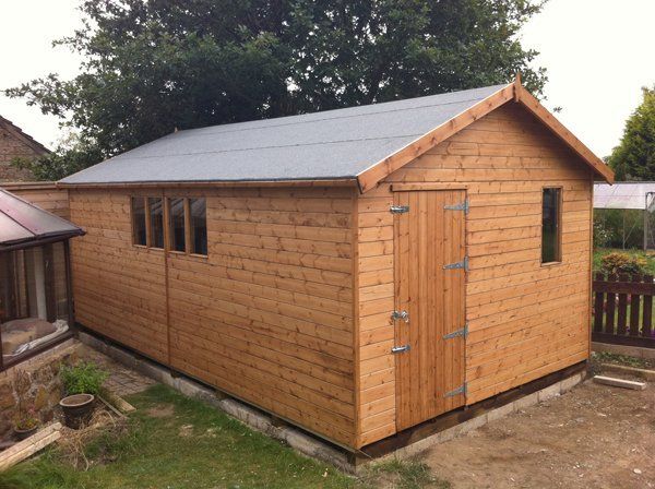 Bespoke wooden buildings BARNSLEY - Elsecar Garden Products - Workshops & Garages8