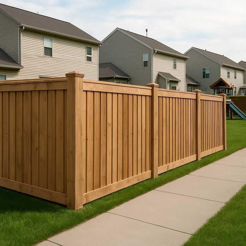Board-on-Board Fence