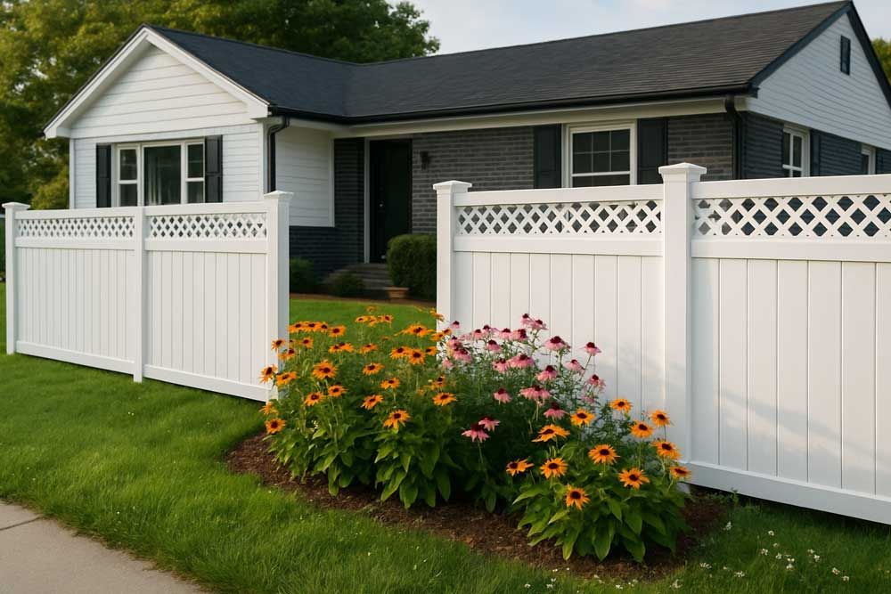 Lattice-Top Fence