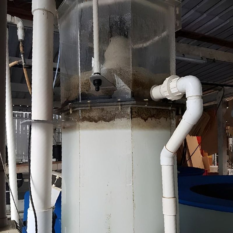 A Large Tank With a Lot of Pipes Coming Out of It — V.I.P. Plastic Fabrication in Portsmith, QLD