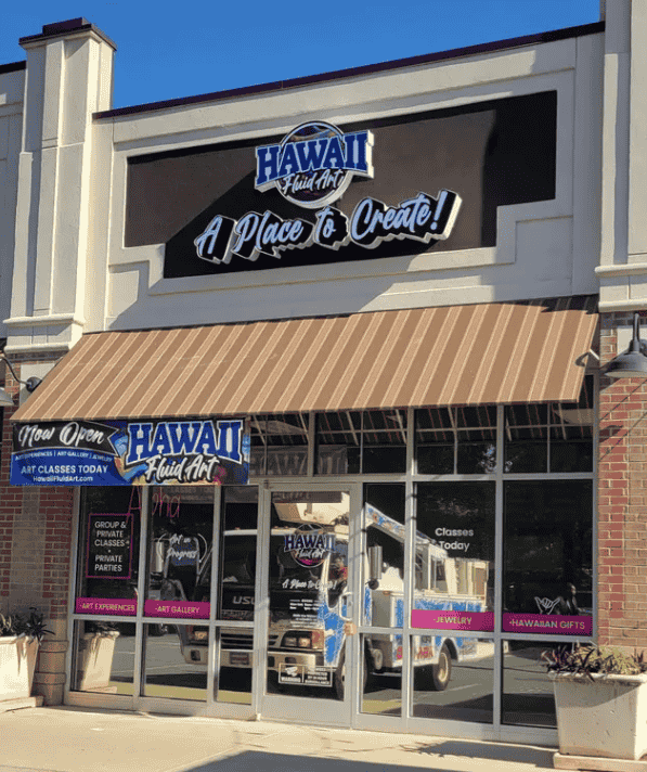 Banner displaying the portfolio of HJ Design, based in Kansas City, Missouri