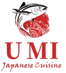 U MI Japanese Cuisine logo with the restaurant's name
