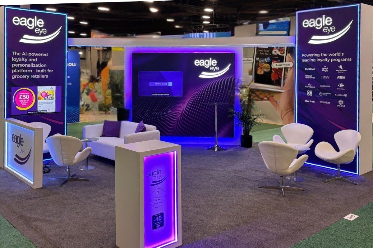 Modular Custom Build Stand at Grocery Shop Las Vegas