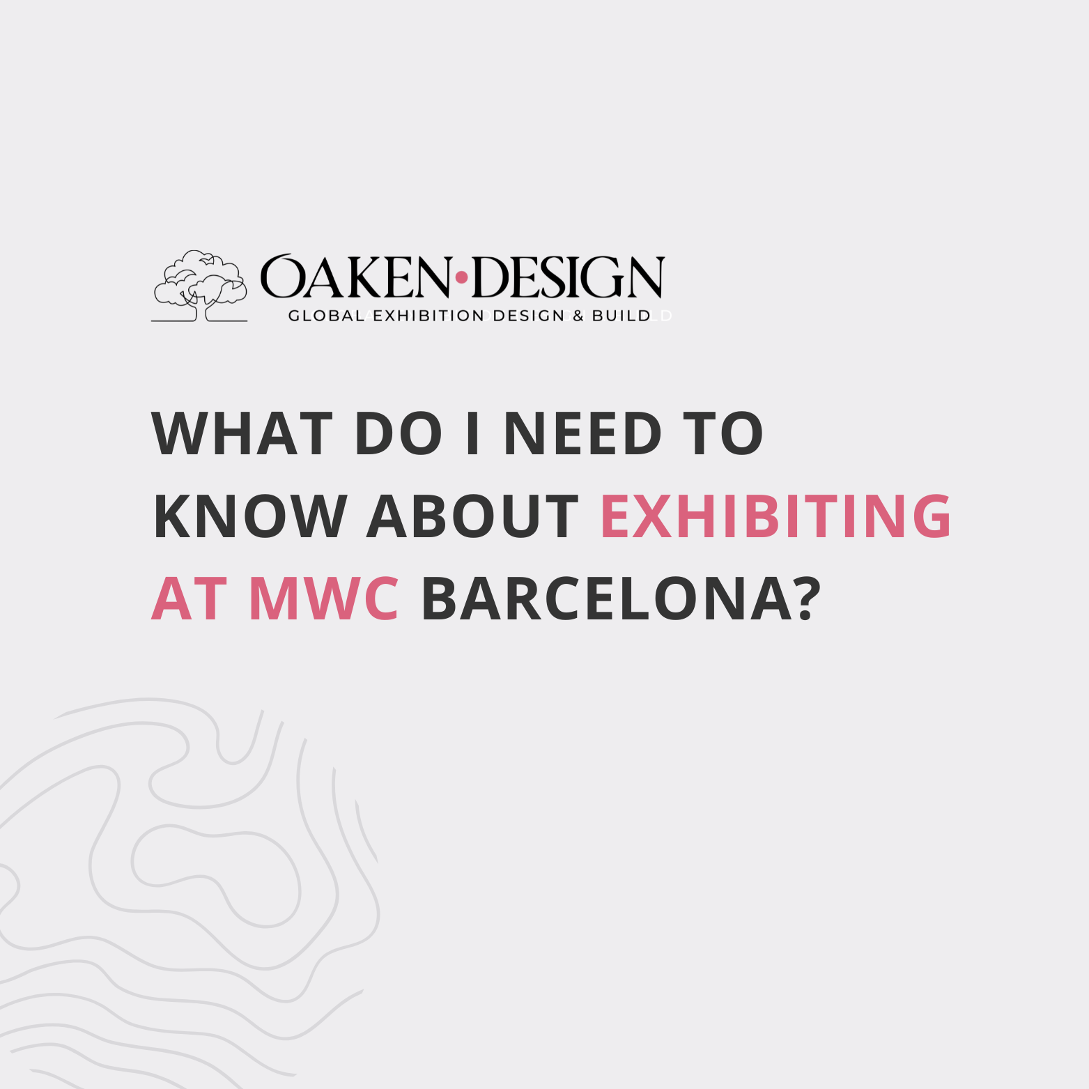 MWC Stand Design and Build