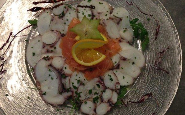 Carpaccio di polpo